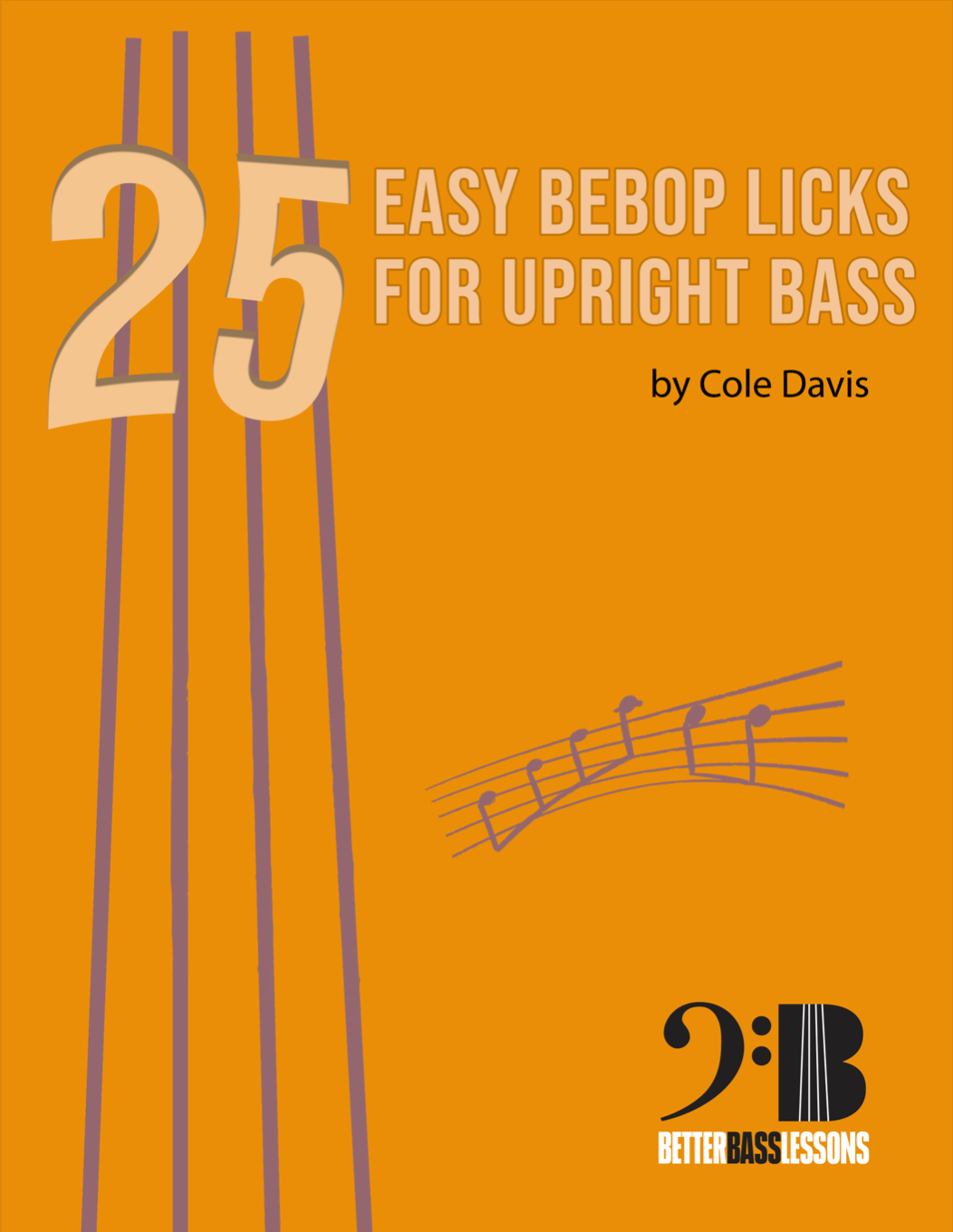 25 Easy Bebop Licks for Upright Bass